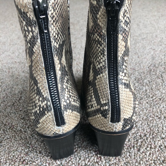 Dolce Vita Snakeskin Issa Boot, 10 - Picture 4 of 6
